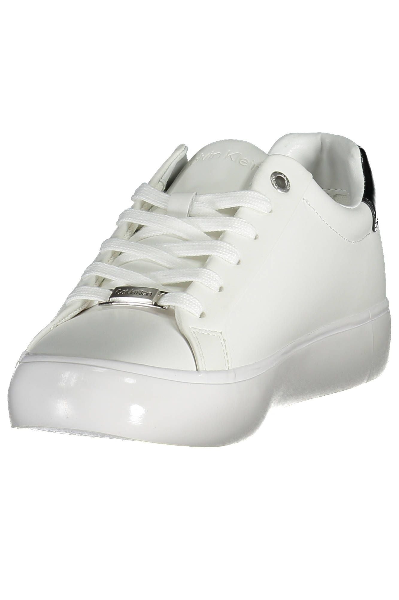 White Leather Women Sneaker - The Luxe Alliance