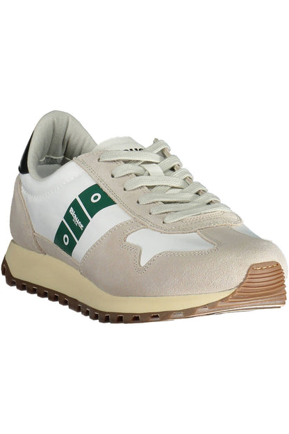  - White Leather Men Sneaker