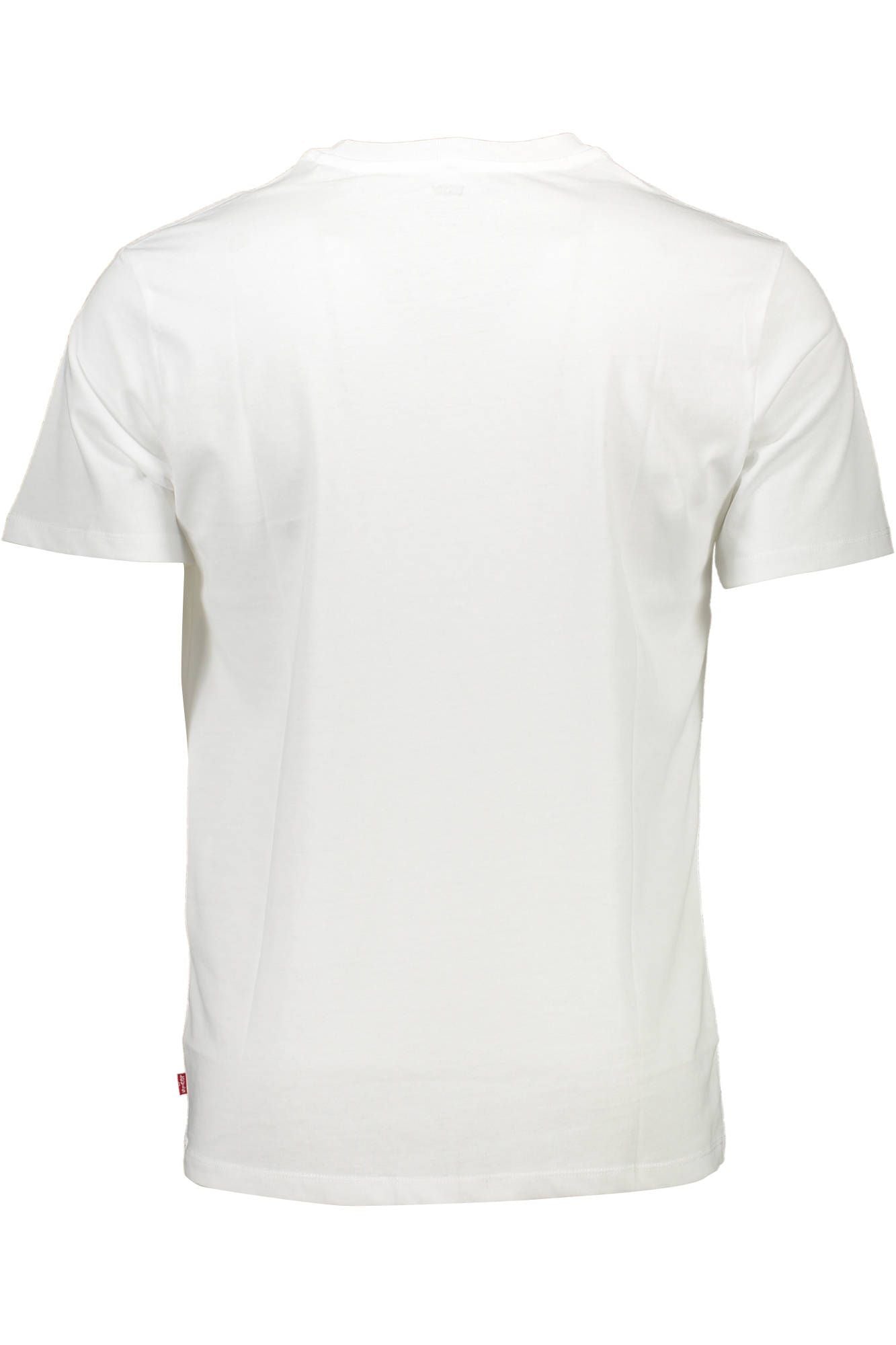  - White Cotton Men T-Shirt