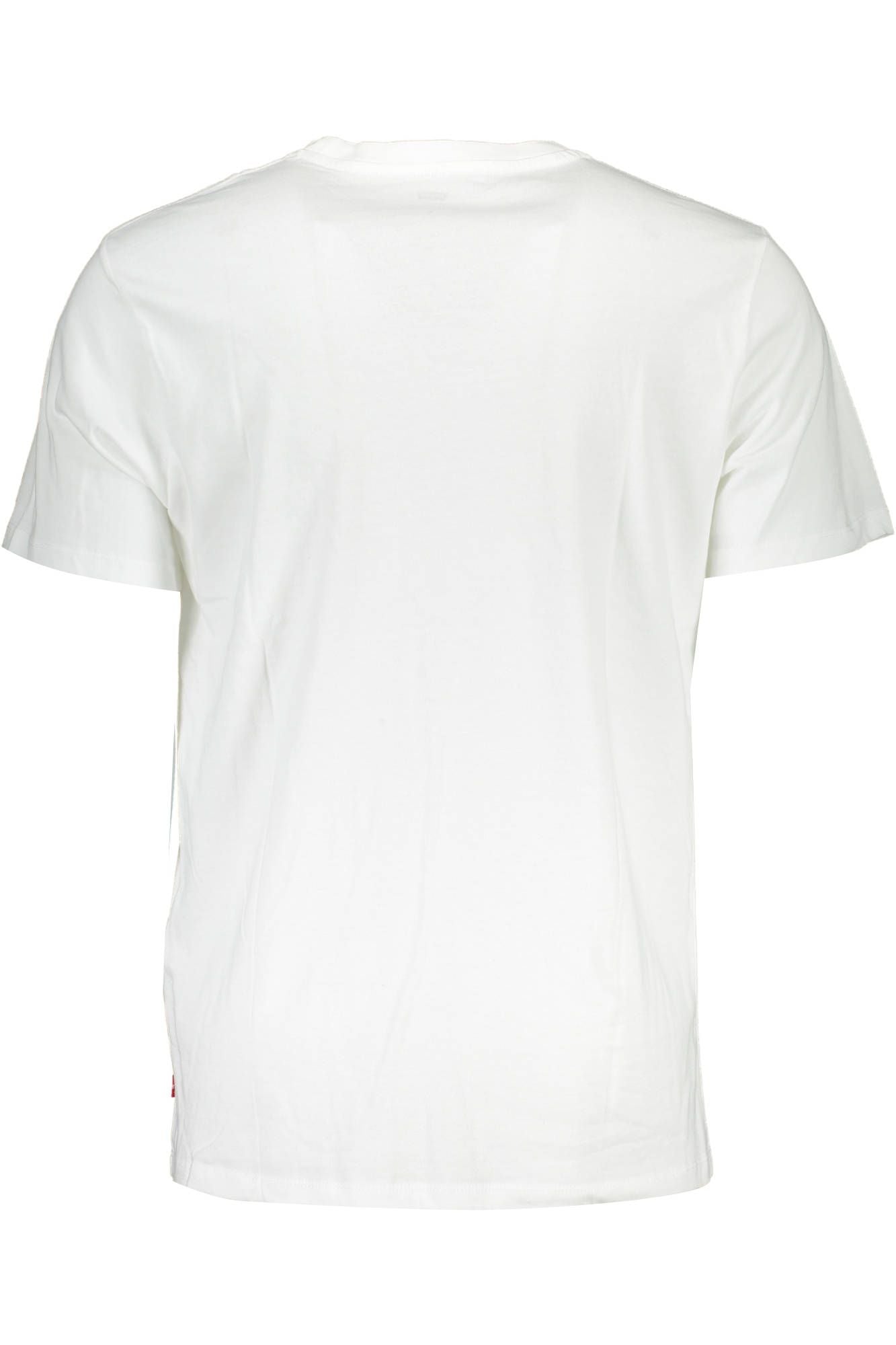  - White Cotton Men T-Shirt