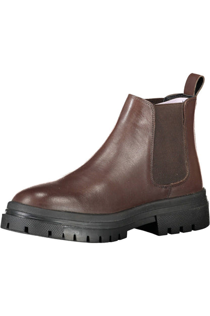  - Brown Leather Men Boot