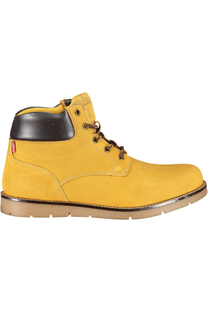  - Yellow Leather Men Boot