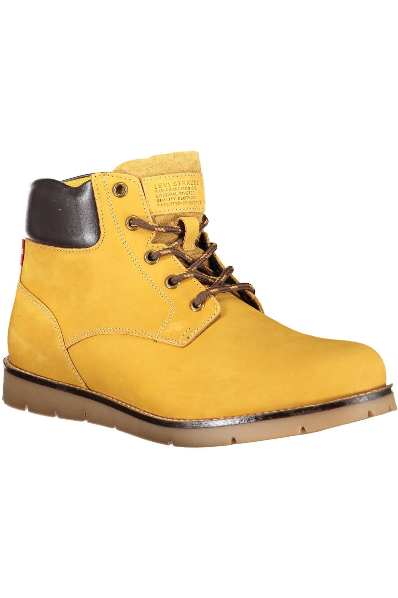  - Yellow Leather Men Boot