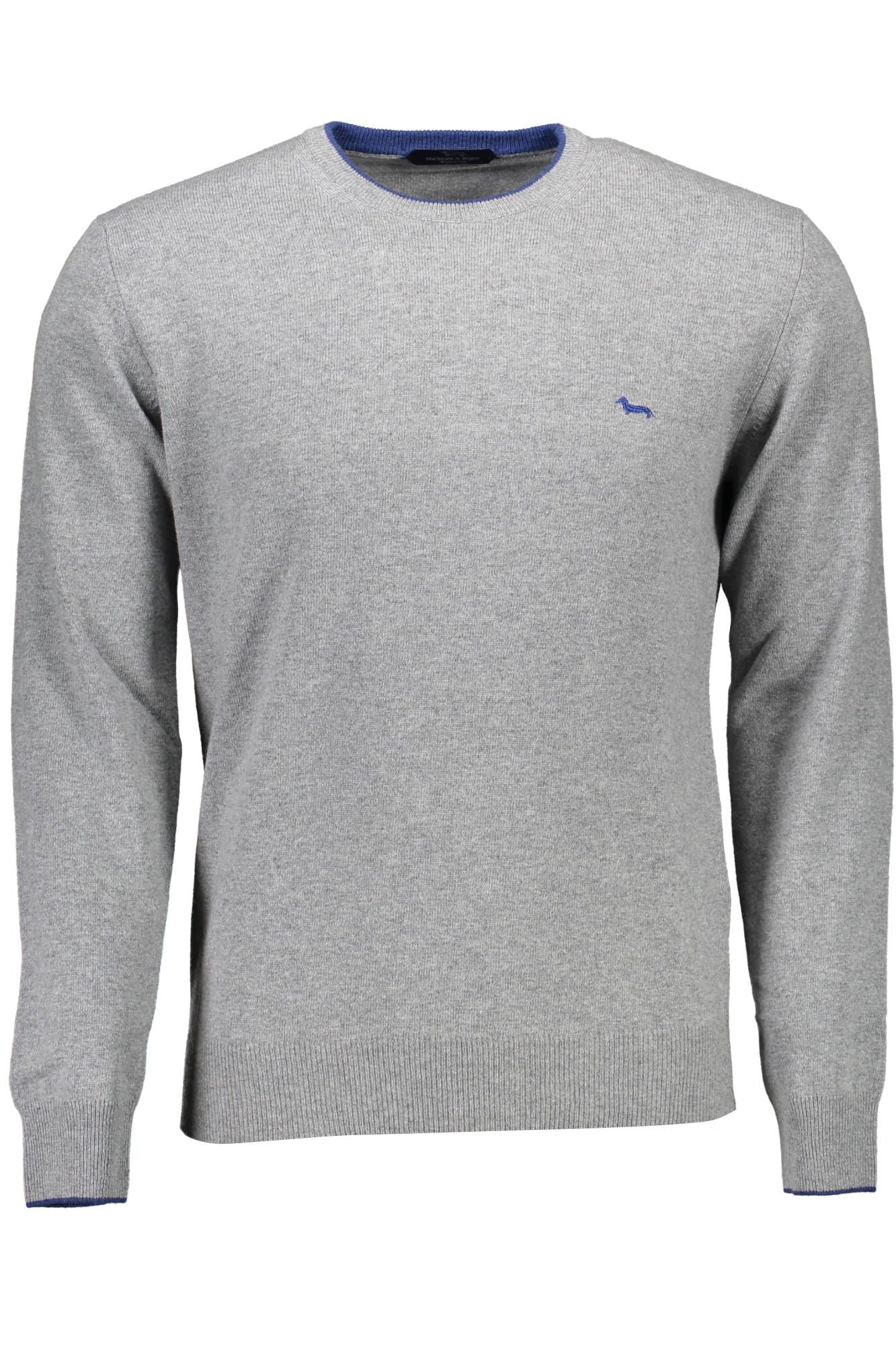 Gray Wool Men Sweater - The Luxe Alliance