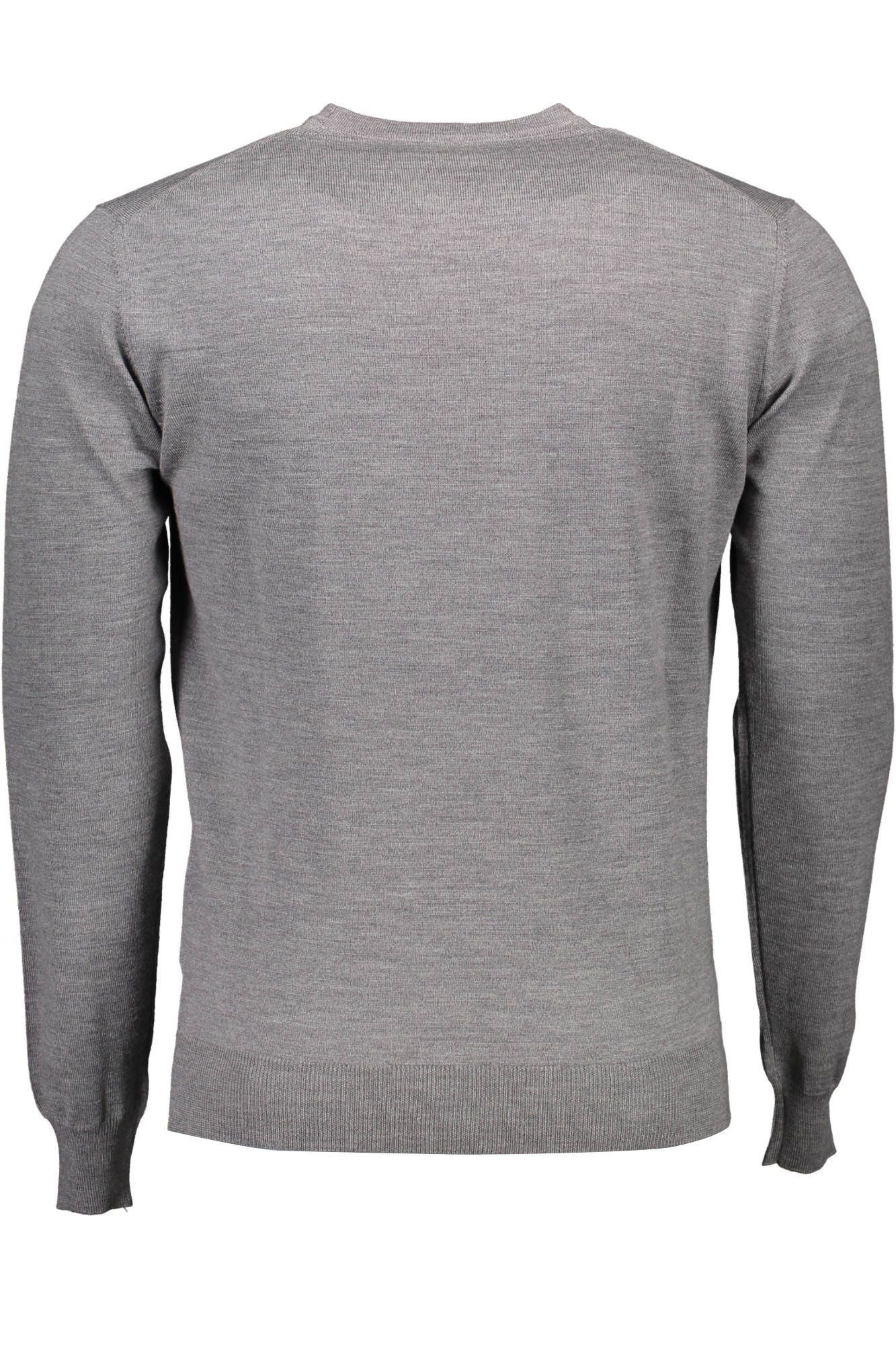 Gray Wool Men Sweater - The Luxe Alliance