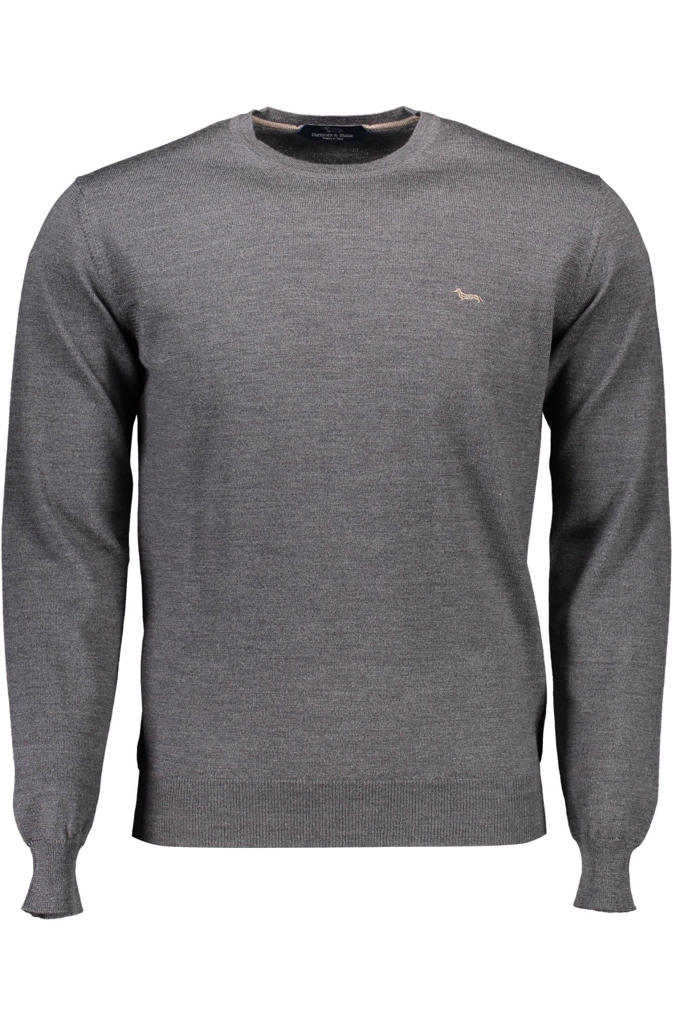  - Gray Wool Men Sweater