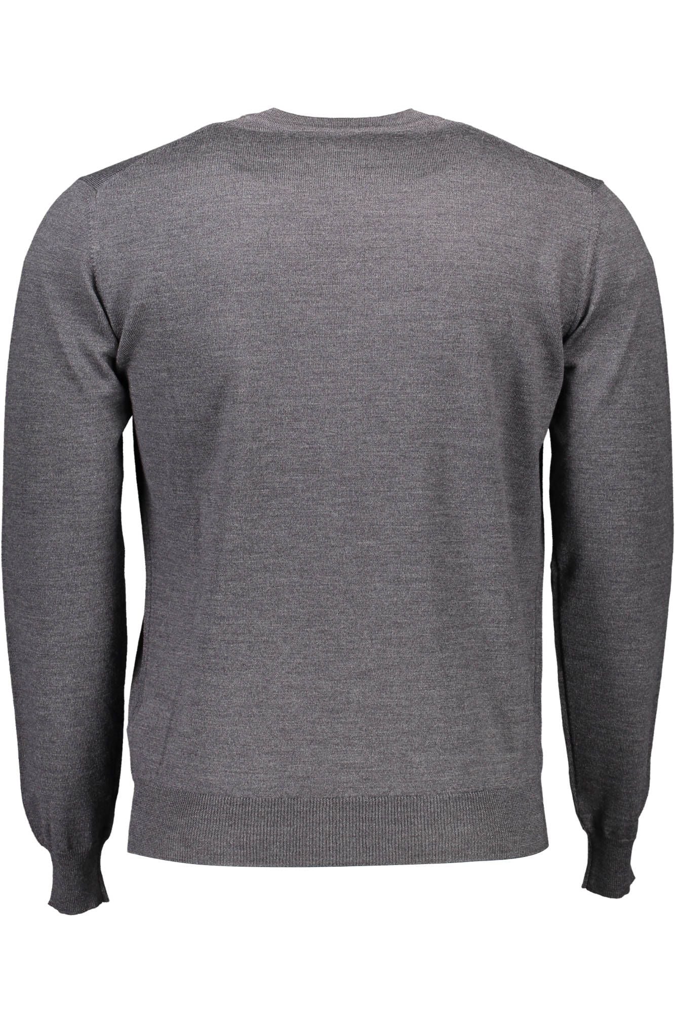  - Gray Wool Men Sweater