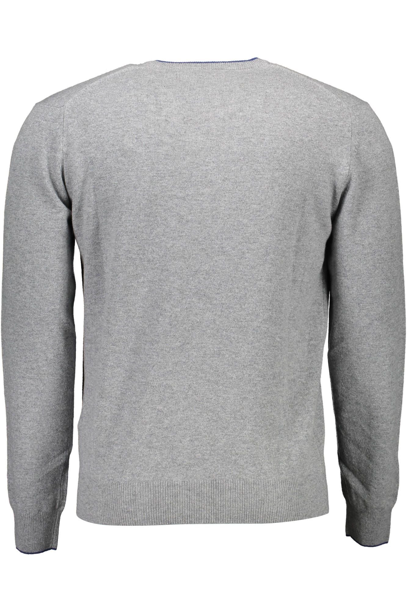 Gray Wool Men Sweater - The Luxe Alliance