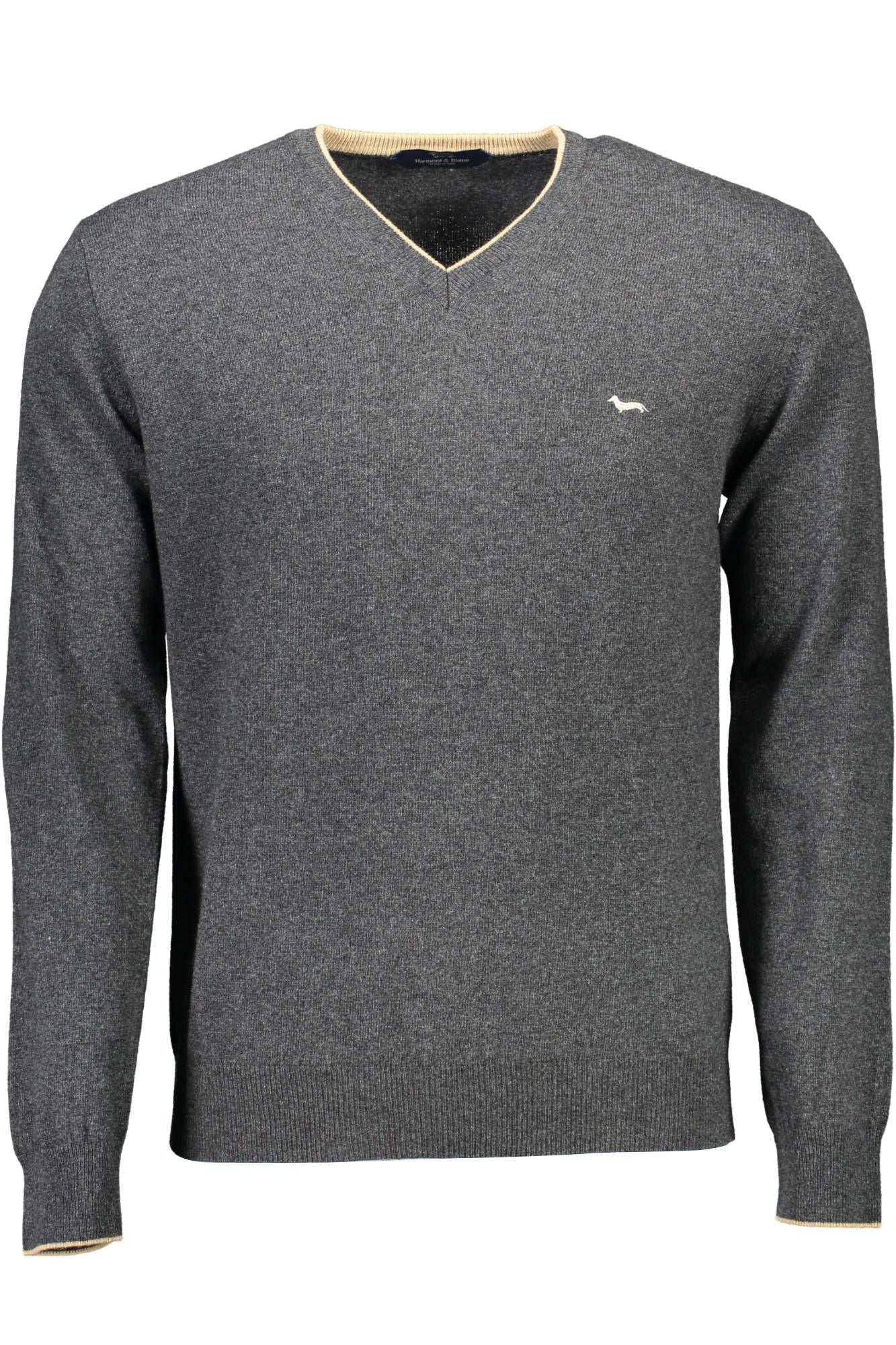 Gray Wool Men Sweater - The Luxe Alliance