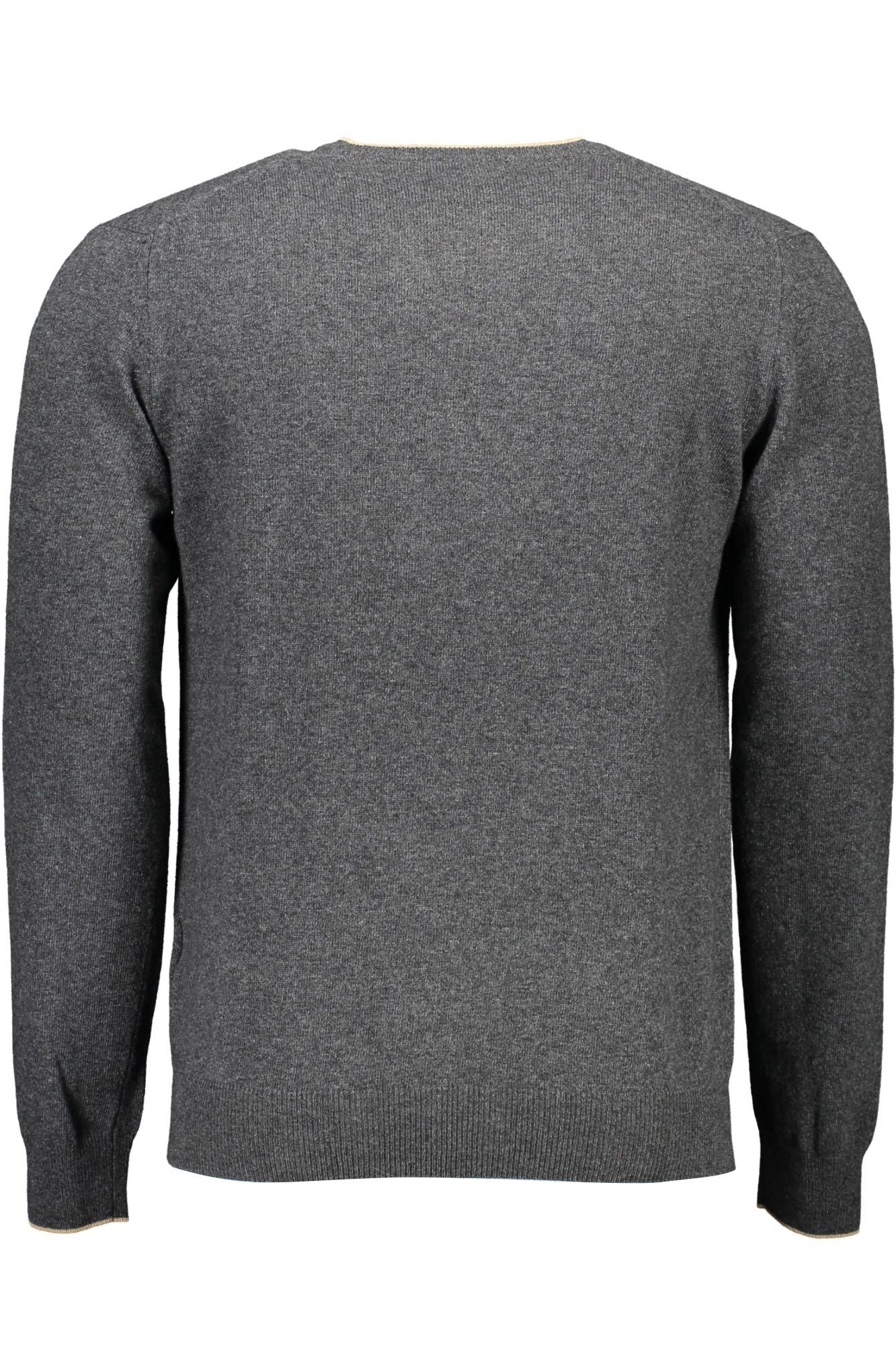 Gray Wool Men Sweater - The Luxe Alliance