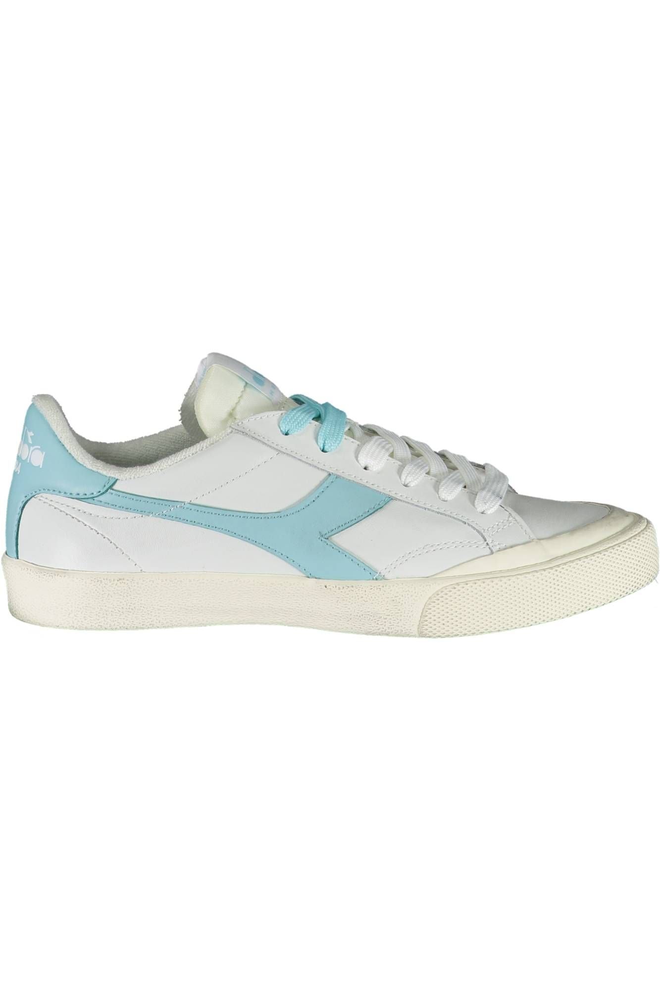  - White Leather Women Sneaker