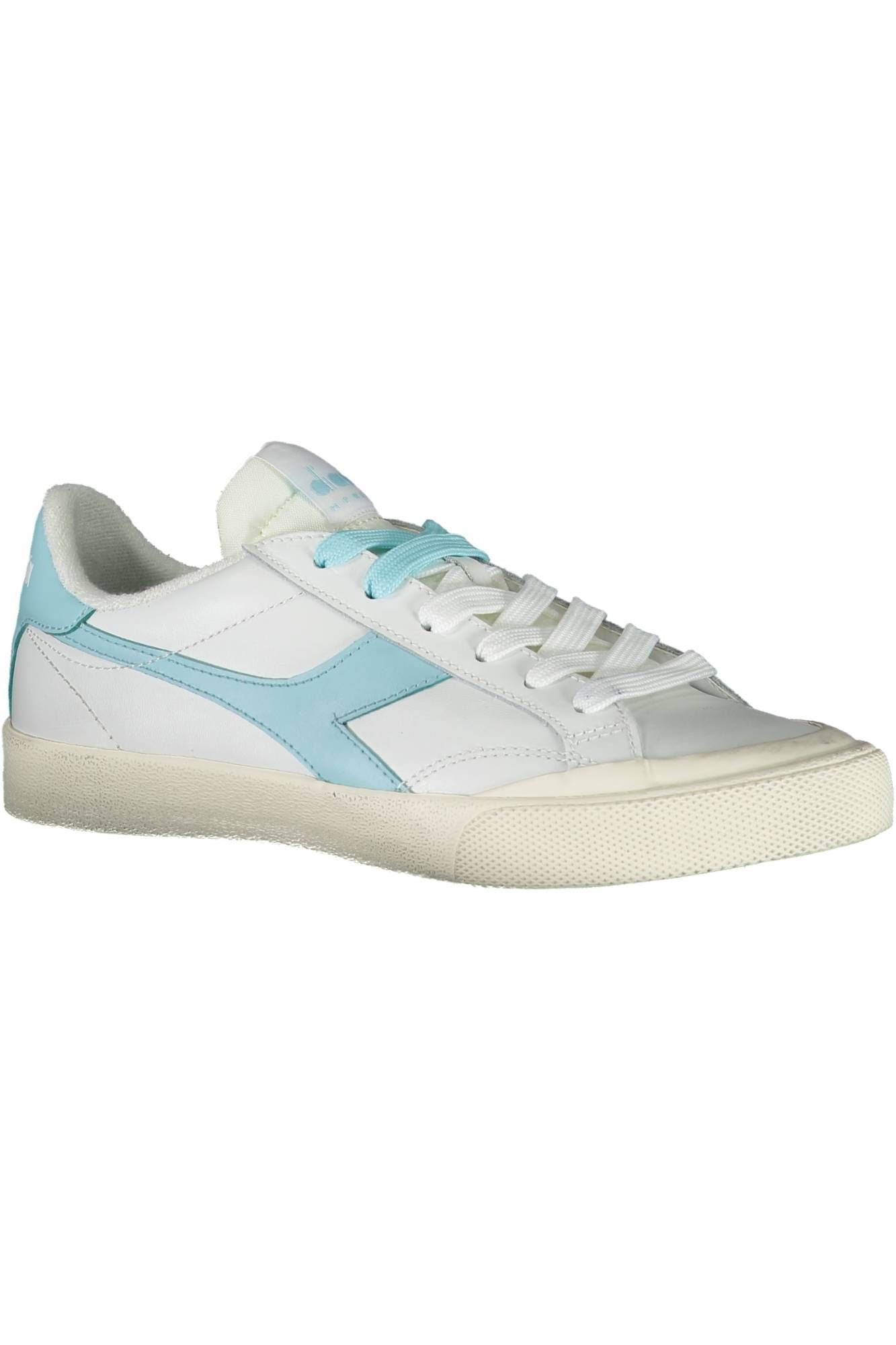  - White Leather Women Sneaker