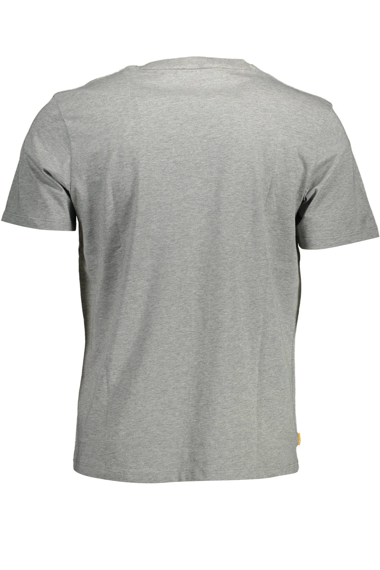  - Gray Cotton Men T-Shirt