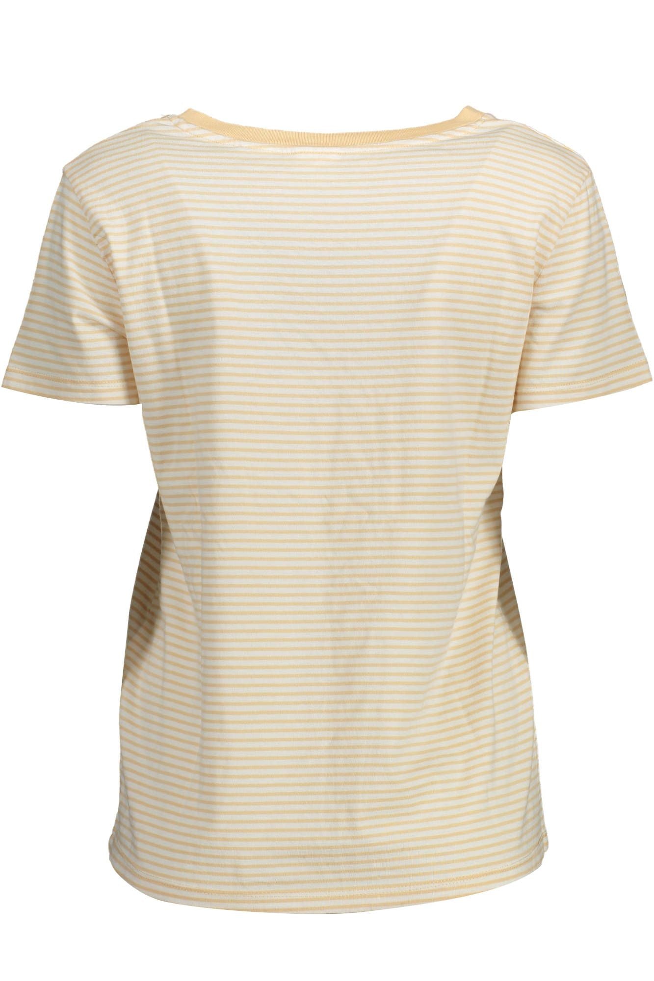  - Beige Cotton Women T-Shirt