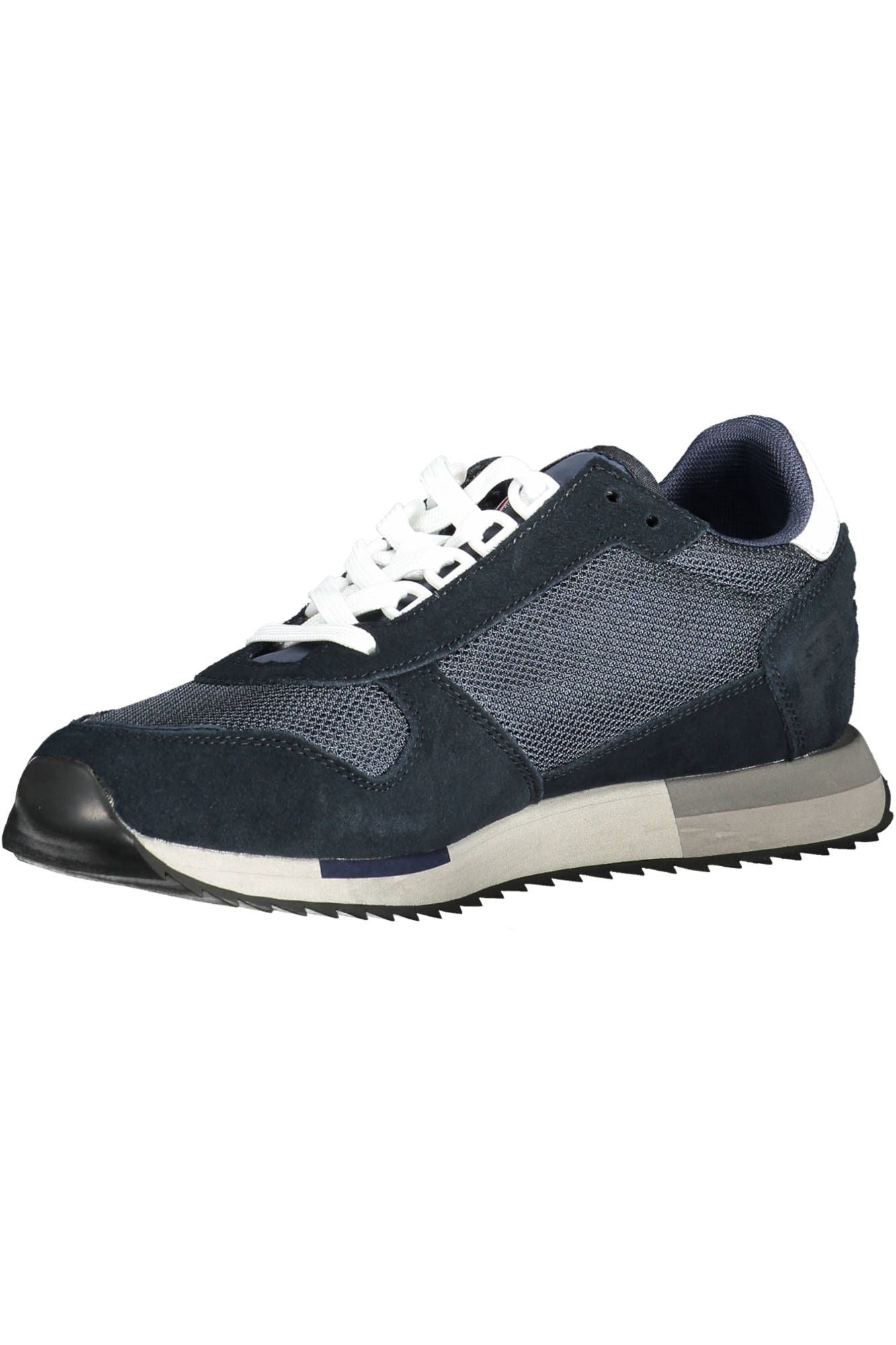  - Blue Leather Men Sneaker