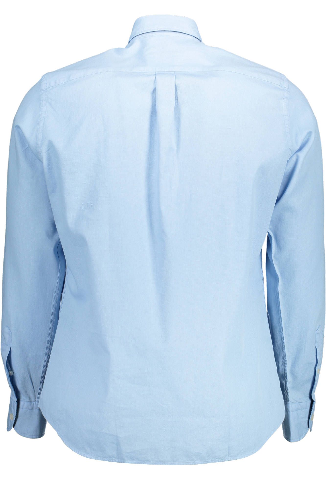 Light Blue Cotton Men Shirt - The Luxe Alliance