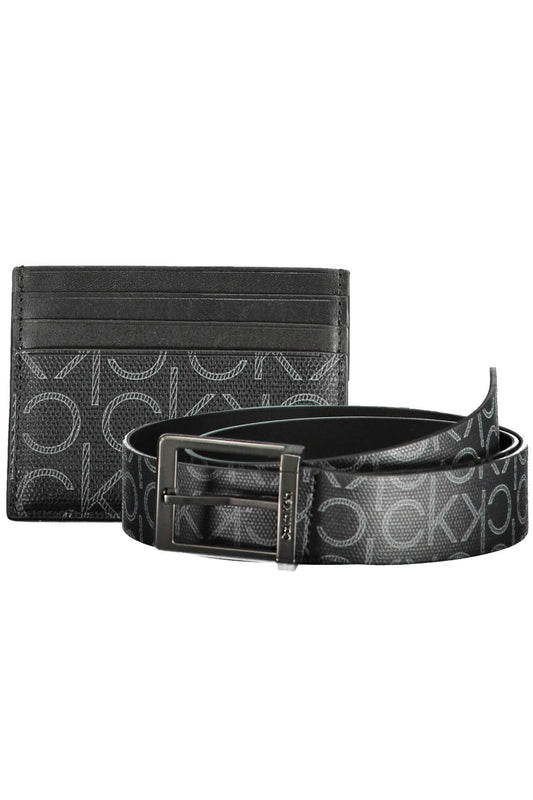 Black Polyethylene Men Wallet - The Luxe Alliance