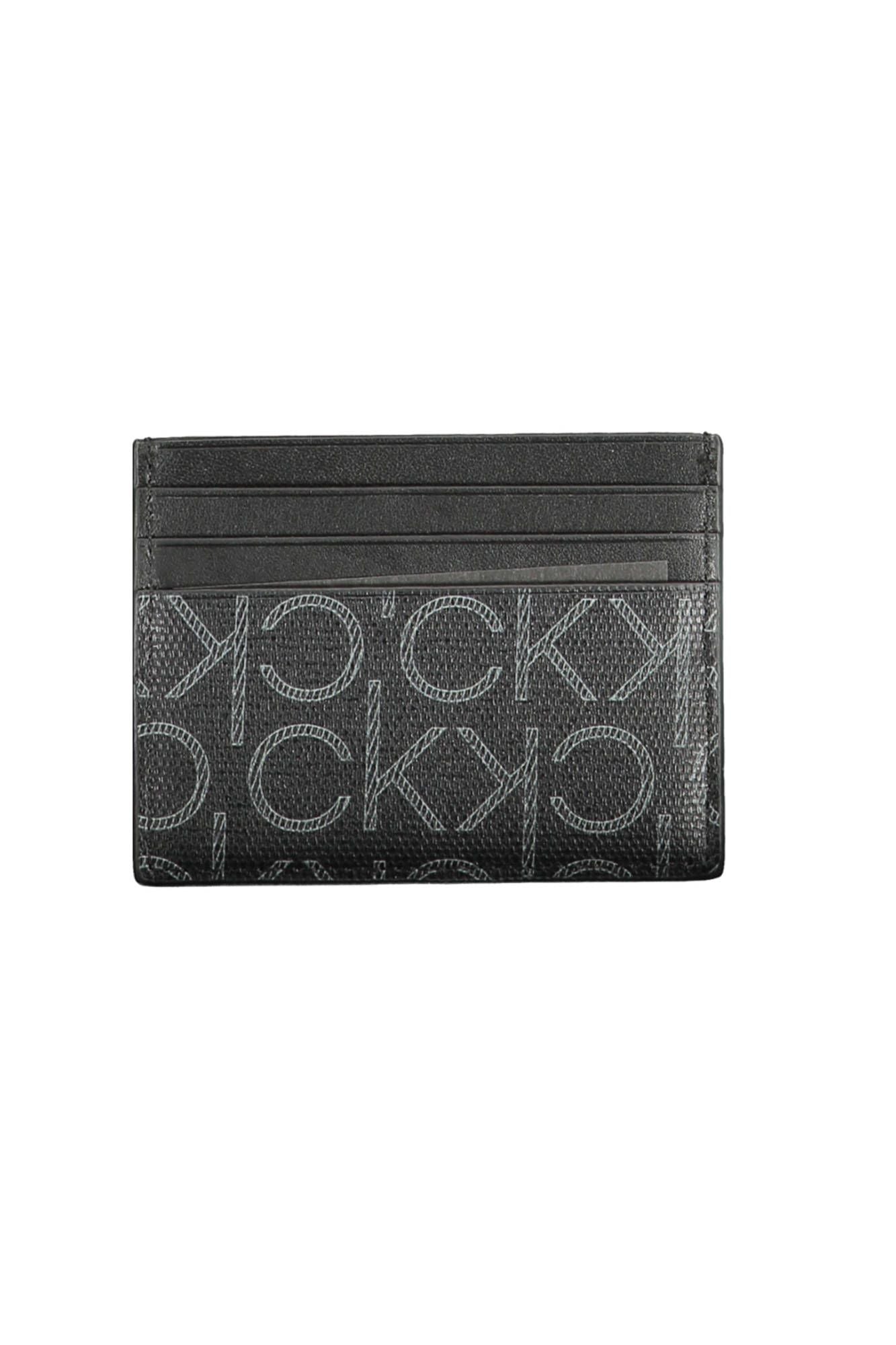 Black Polyethylene Men Wallet - The Luxe Alliance