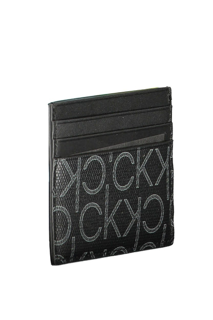 Black Polyethylene Men Wallet - The Luxe Alliance