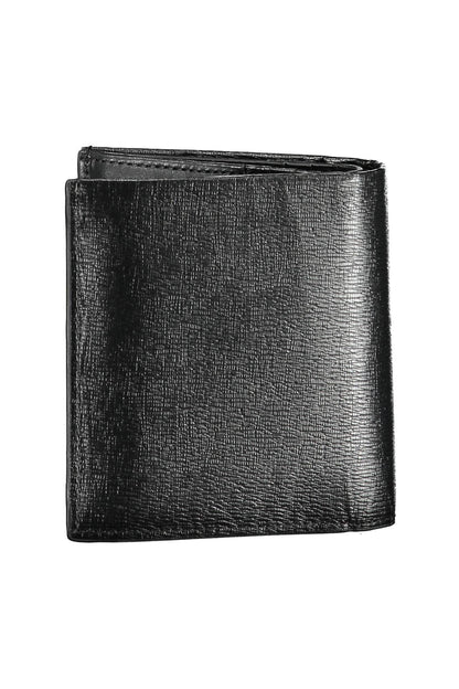 Black Leather Mens Wallet - The Luxe Alliance