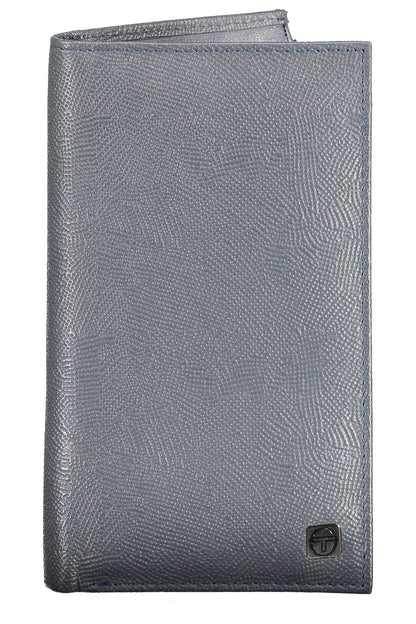  - Blue Leather Men Wallet