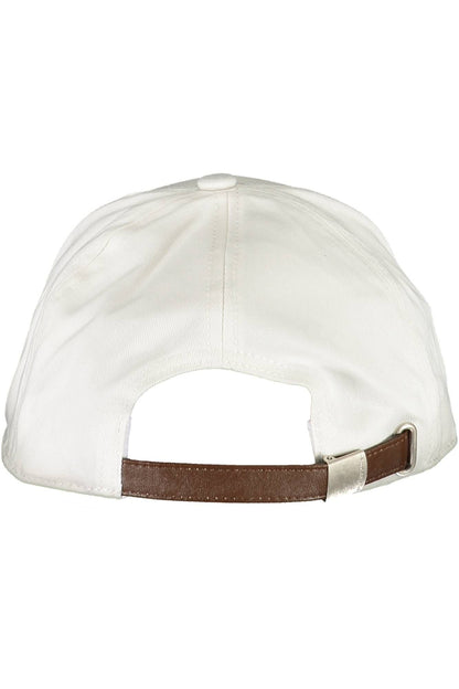 White Cotton Men Cap - The Luxe Alliance