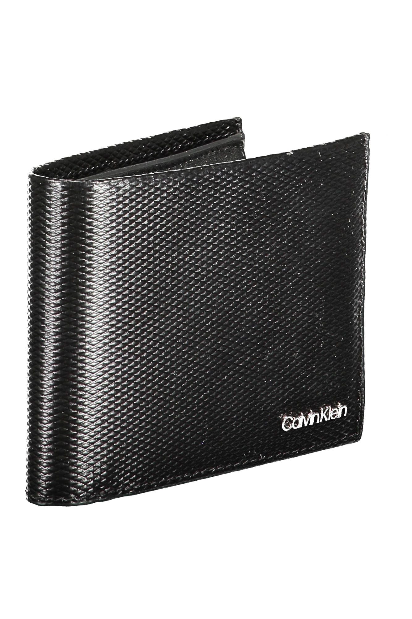 Black Leather Men Wallet