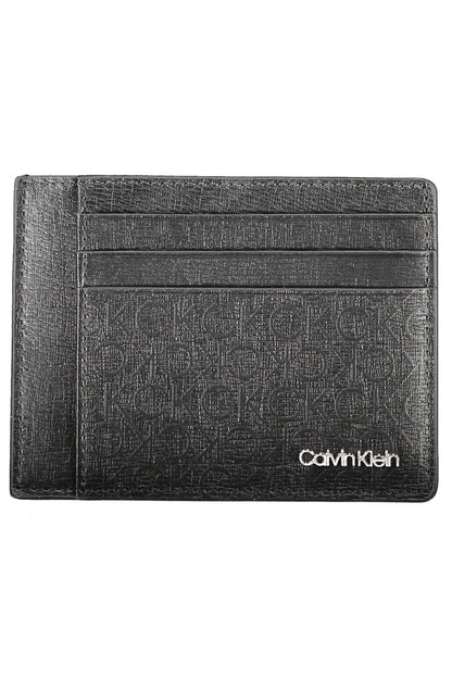  - Black Polyester Men Wallet