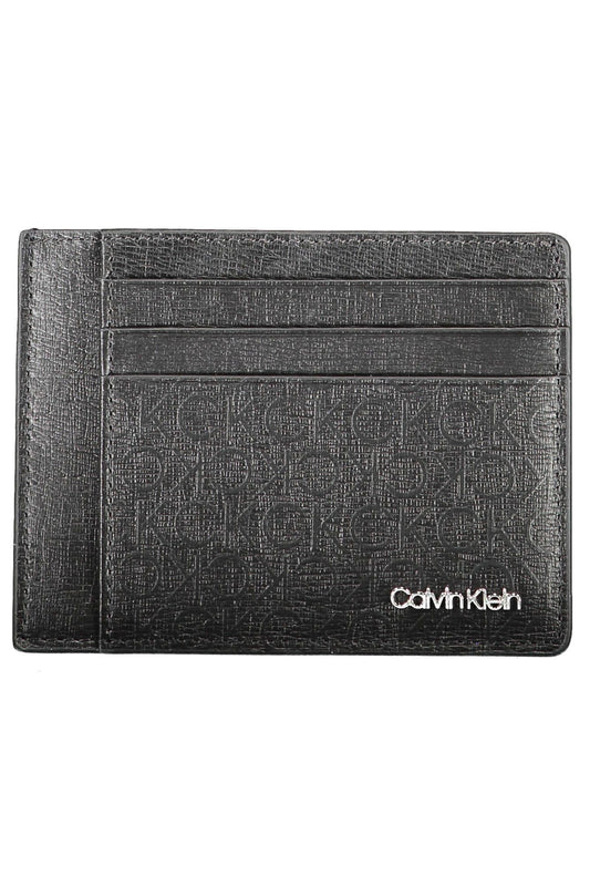  - Black Polyester Men Wallet