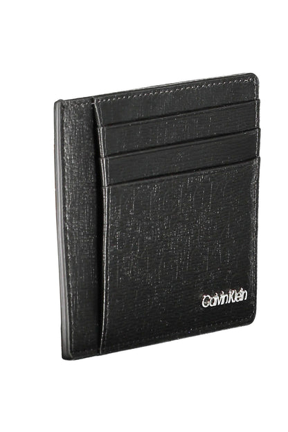  - Black Polyester Men Wallet