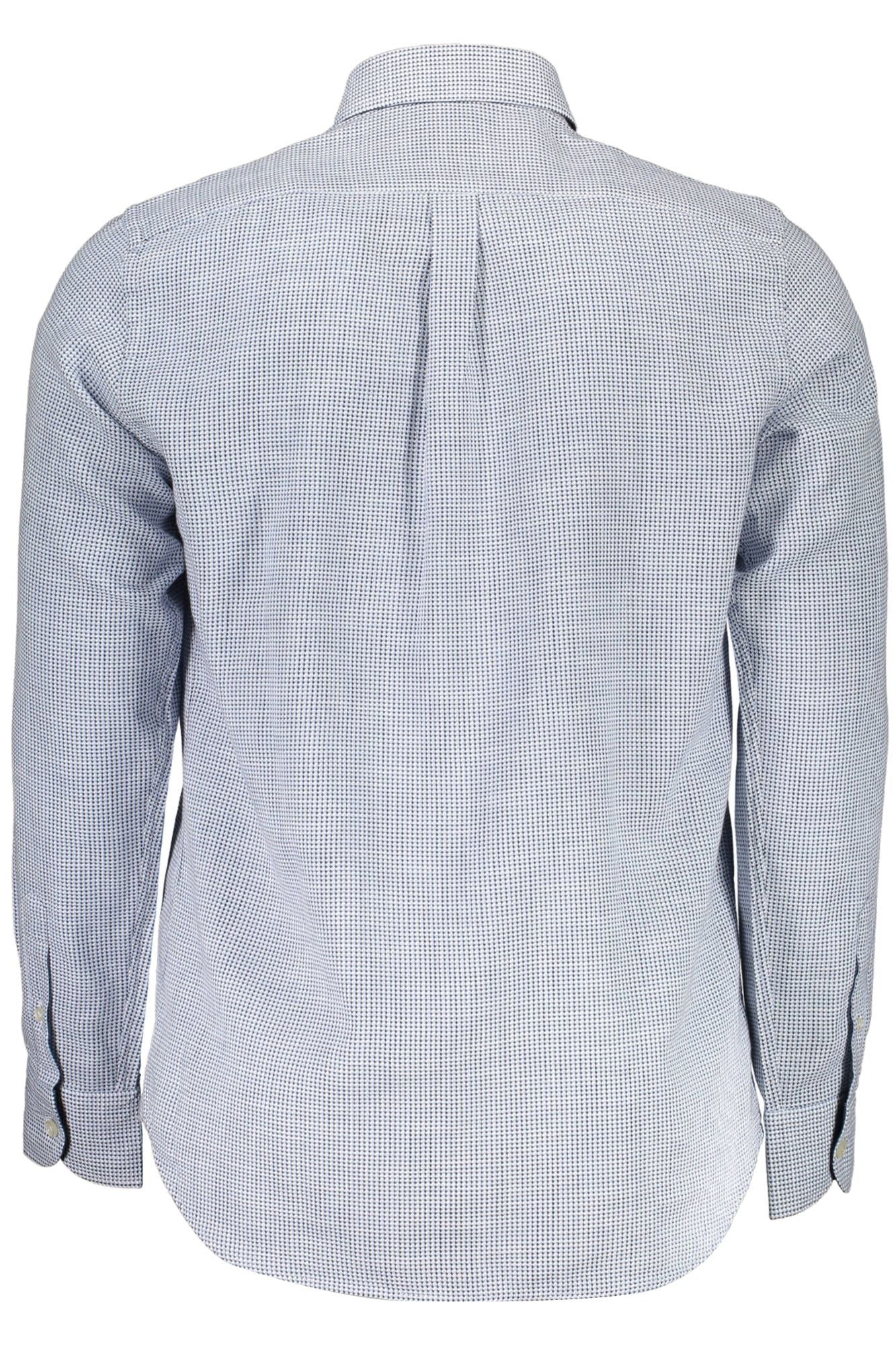  - Light Blue Cotton Men Shirt