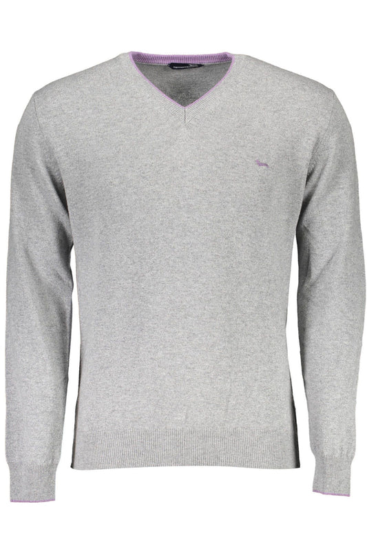  - Gray Wool Men Sweater