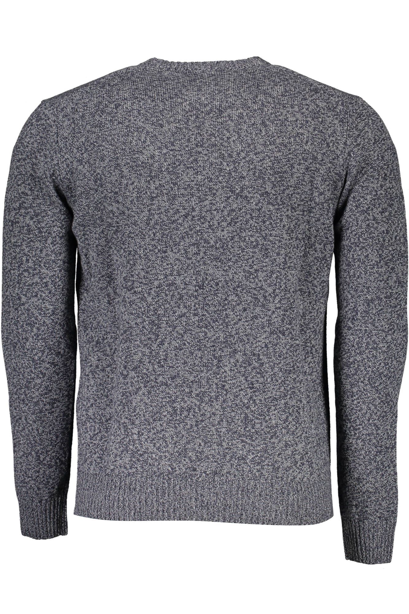 Blue Wool Men Sweater - The Luxe Alliance