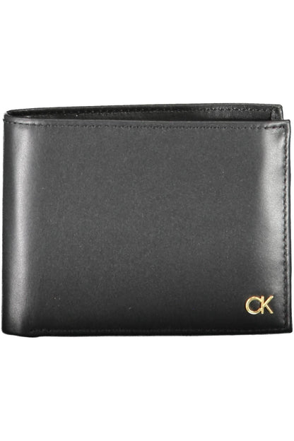  - Black Leather Men Wallet