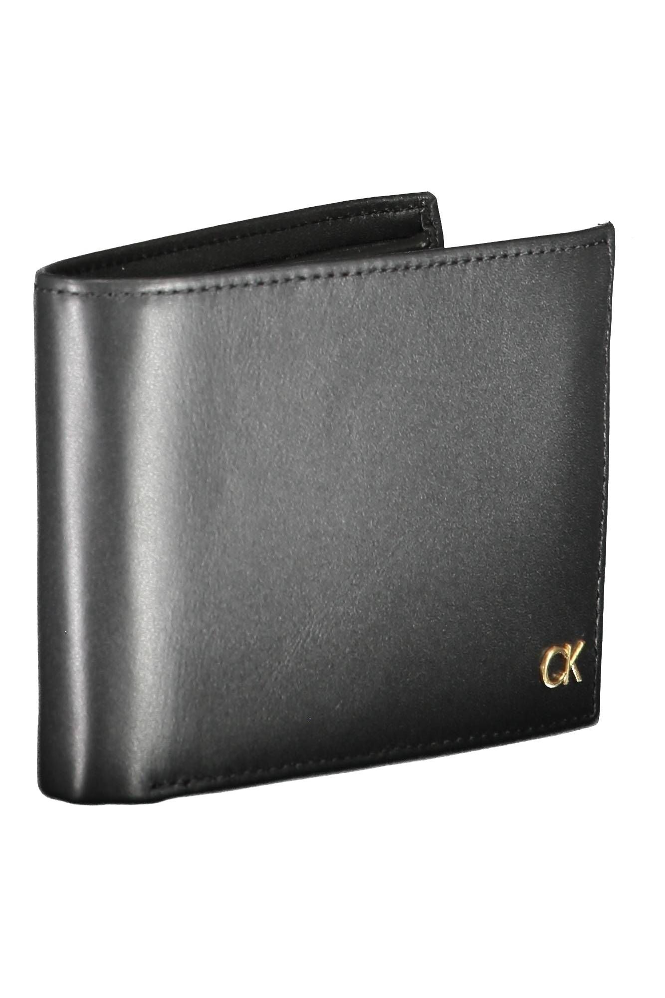  - Black Leather Men Wallet