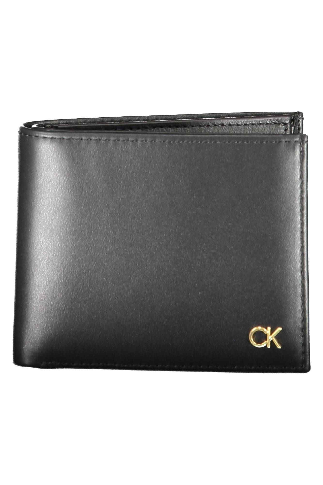  - Black Leather Men Wallet