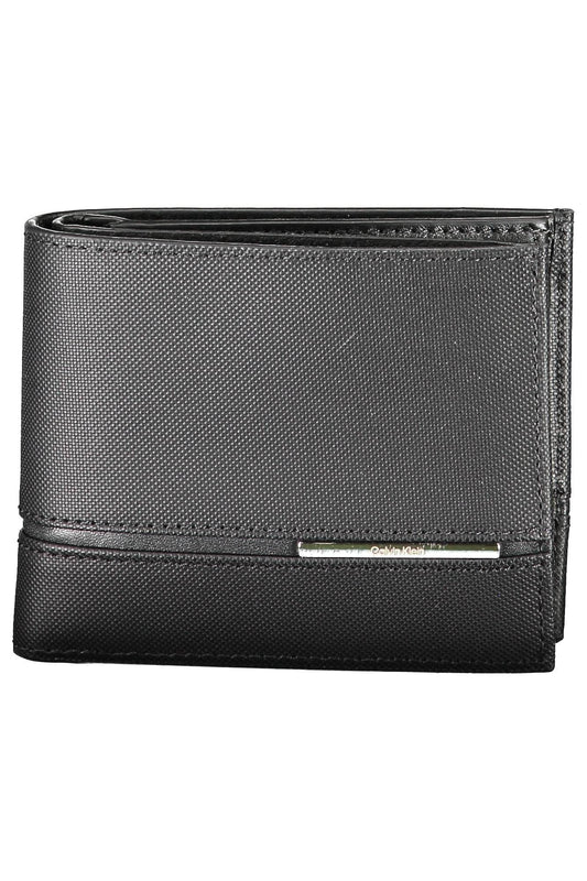  - Black Leather Men Wallet