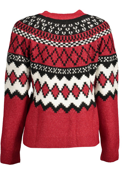  - Red Polyester Women Sweater