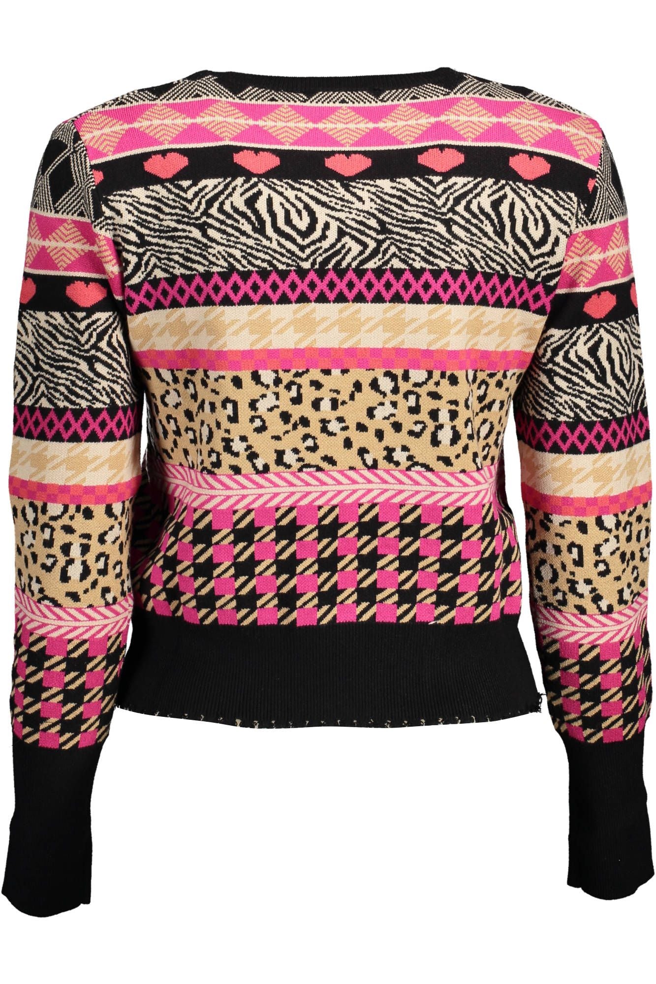  - Black Viscose Women Sweater