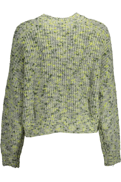  - Green Acrylic Women Sweater