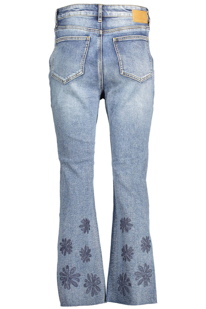  - Blue Cotton Women Jeans