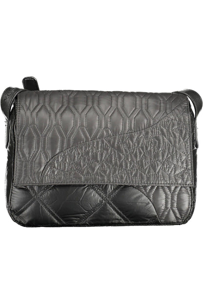  - Black Polyethylene Women Handbag