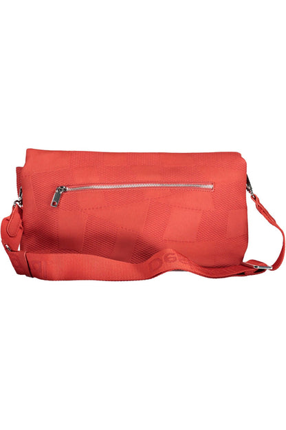  - Red Polyethylene Women Handbag