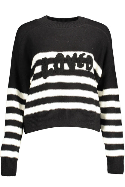  - Black Cotton Women Sweater