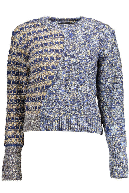  - Blue Polyamide Women Sweater