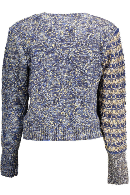  - Blue Polyamide Women Sweater