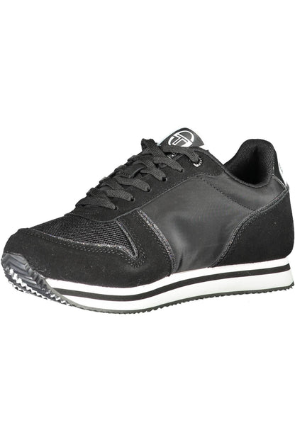 Black Polyester Women Sneaker - The Luxe Alliance