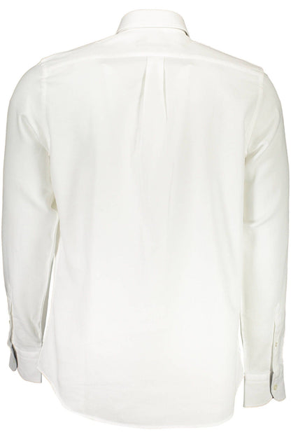 White Cotton Men Shirt - The Luxe Alliance