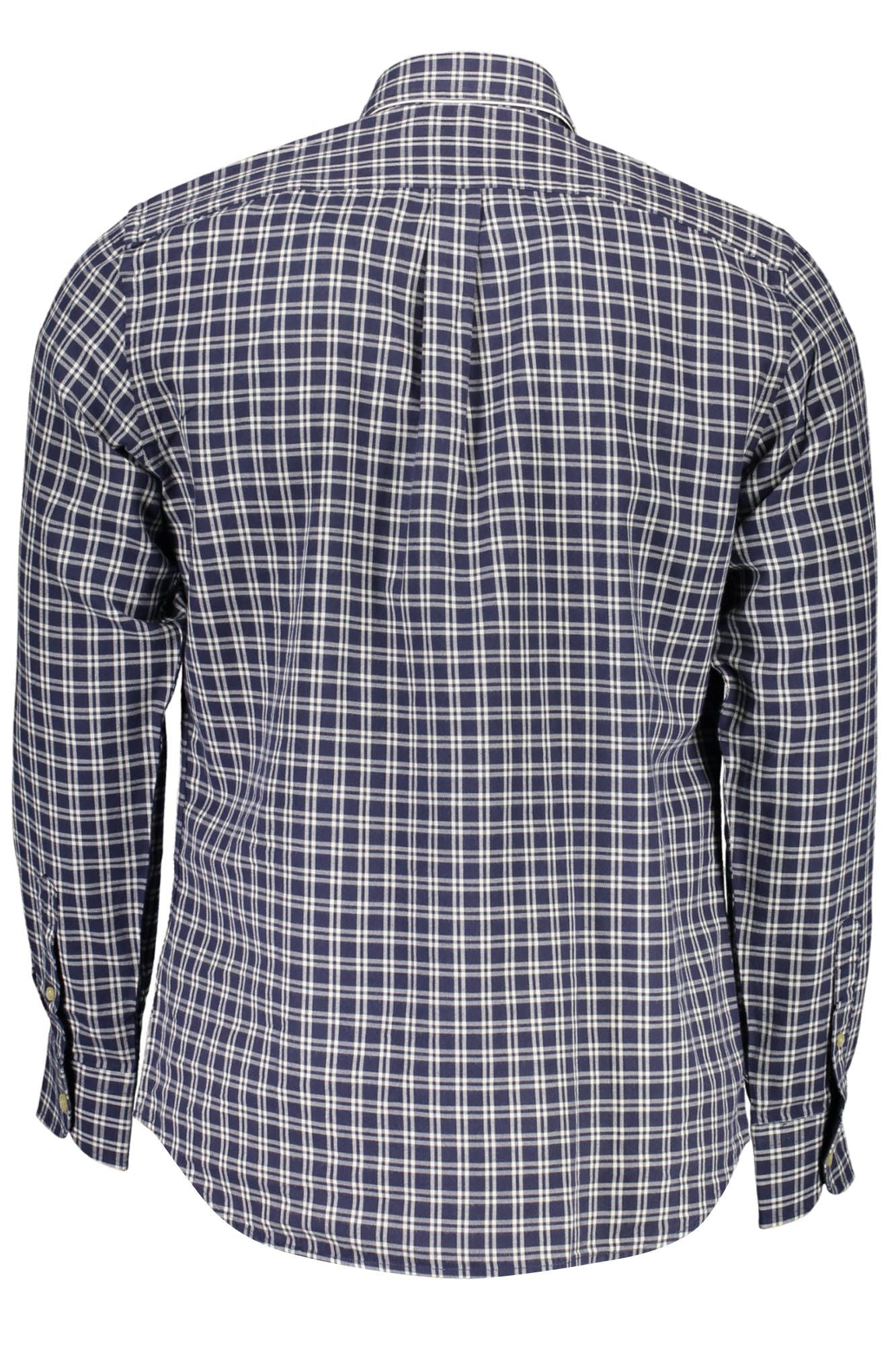 Blue Cotton Men Shirt - The Luxe Alliance