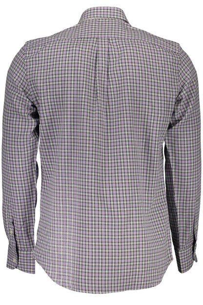 Purple Cotton Men Shirt - The Luxe Alliance